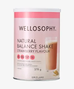 Natural Balance Shake με Γεύση Φράουλα WellosophyNatural Balance Shake με Γεύση Φράουλα Wellosophy