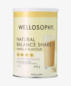 Natural Balance Shake με γεύση Βανίλια Wellosophy